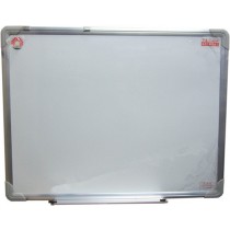 LAVAGNA BIANCA MAGNETICA 60x45cm CANCELLABILE CORNICE ALLUMINIO CANCELLINO