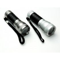 TORCIA 14 LED GOMMATO  ACCENSIONE POSTERIORE