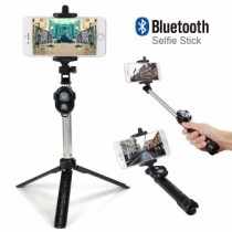 STAFFA SELFIE MULTIUSO TREPPIEDE TELECOMANDO BLUETOOTH REMOTE SHUTTER TRIPOD 