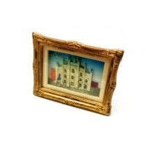 Calamita Magnete Souvenir from Italy in Resina Milano DUOMO CORNICE-CALAMITA