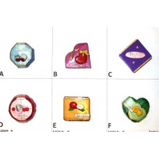 Calamita Magnete Frigo Fridge Magnets  CIOCCOLATINI  