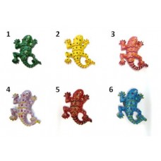 CALAMITA MAGNETE IN RESINA GECO CARTOON; FRIDGE CARTOON MAGNETS