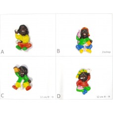 Calamita Magnete Frigo Fridge Magnets Jamaican JAMAICANO CON I DADI