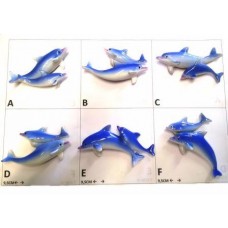 Calamita Magnete Frigo  Fridge Magnets dolphin  DELFINO DOPPIO 