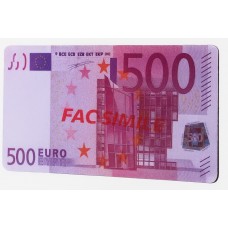 Tappetino Mouse pad banconota 500 euro morbido antiscivolo in gomma.Mouse pad