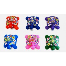 Tartaruga Portafortuna Magnetica in Fimo XL; Lucky Fridge Magnets Turtle XL