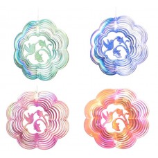 SCACCIAPENSIERI GIRANDOLA MOD."1946"COLIBRI' IN PLASTICA VARI COLORI