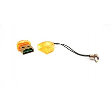 NANO LETTORE DI SCHEDE MEMORIE  TF MICRO SD MEMORY CARD READER USB 2.0