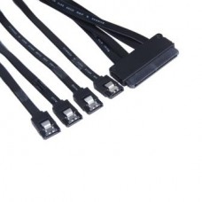 Cavo SAS interno SFF-8484 con 4x SATA da 0,5 m