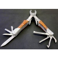 Doppia Pinza Multiuso Acciaio-Legno Hobbistica Giardinaggio Fai da Te Bricolage