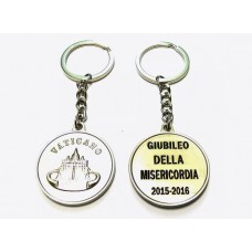 PORTACHIAVI SOUVENIR  "VATICANO JUBILEUM GIUBILEO ";JUBILEE KEYCHAIN FROM ITALY