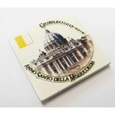 Calamita Frigo Magnete "Giubileo 2015-20126 Vaticano Roma Italia";Fridge Magnet Souvenir Italy