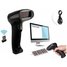 LETTORE DI CODICI A BARRE WIRELESS USB BARCODE SCANNER SENZA FILI
