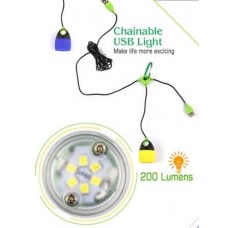 LED LUCE  LANTERNA CONCATENABILE MULTI COMBINED USB MOUNTAIN ADVENTURE LETTURA CAMPEGGIO DECORAZIONE LUMINOSA 