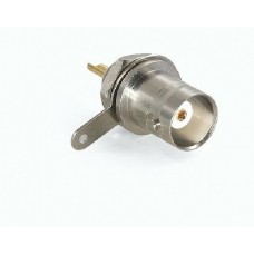 Connettore Coassiale BNC Diritto, Femmina, 50Ω, Montaggio a pannello