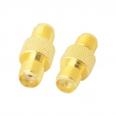 CONNETTORE COASSIALE ADATTATORE ACCOPPIATORE DA SMA FEMMINA A RP-SMA FEMMINA  