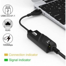 SCHEDA DI RETE ETHERNET 10/100/1000  GIGABIT ESTERNA USB 3.0