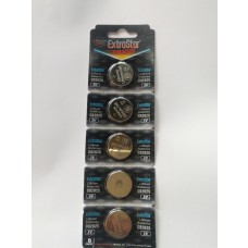 EXTRASTAR BATTERIA A BOTTONE CR2025 LITHIUM BATTERY 3V