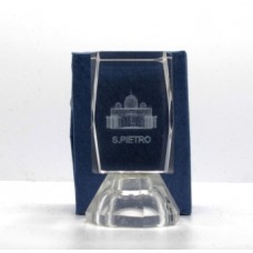 IDEA REGALO SOUVENIR ROMA ITALIA SAN PIETRO VATICANO VETRO ITALY