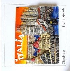 Calamita Frigo Magnete Souvenir Italia Monumenti Misti FRIDGE MAGNET Italy