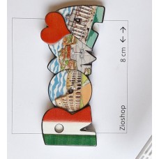 Calamita Frigo Magnete Souvenir Roma Love Fridge Magnet  From Italy Rome