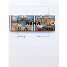 Calamita Magnete Frigo Souvenir Stampa Monumenti Roma Fridge Magnets 4124