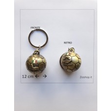 Portachiavi Souvenir Roma Colosseo Vaticano Pallone in Metallo Porta Chiave keychain Rome Italy