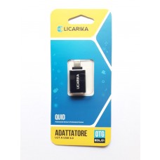  ADATTATORE OTG Da LIGHTNING iPhone Maschio a USB A 3.0 Femmina