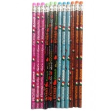 set 12 Matite Souvenir Ricordo Italia Roma Pencils Rome Italy