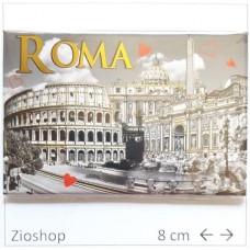 Calamita Magnete Frigorifero Fridge Magnets Print Stampe 2D Souvenir Roma 4824 7,9*5,3cm circa
