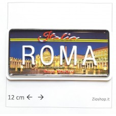 Calamita Magnete Frigorifero Fridge Magnets Print Stampe 3D Alto Rilievo Souvenir Roma 5245 12*6cm circa