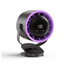 Ventilatore Turbo con Pinza a più Velocità Ricaricabile Ruotabile per Auto – Montaggio a Parete e da Scrivania X9