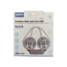 MAYOU VENTILATORE A TRACOLLO 500mAh YH0050 Portatile Ricaricabile USB Sport Aria Fresca