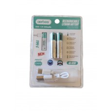 AERBES MINISTILO RICARICABILE VIA TYPE-C AAA 1,5V 800mWh AB-DC07