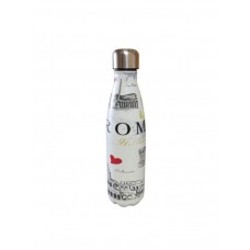 BORRACCIA TERMICA 500 ML CON DOPPIA PARETE ISOLANTE IN ACCIAIO INOX DESIGN ROMA 5676