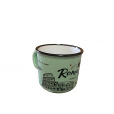 TAZZINA DA CAFFE' DIAMETRO 6cm H5.3cm ROMA 5695