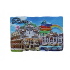 CALAMITA PER FRIGO INDICAZIONE STRADALE ARCOBALENO 5984