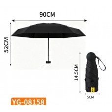 OMBRELLO A CAPSULA SOLE PIOGGIA UPF50+ COMPATTO E ROBUSTO YG-08158