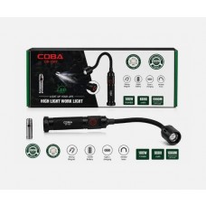 COBA FARO DA LAVORO MAGNETIZZATO ZOOM COLLO FLESSIBILE 100W 8800mAh CB-1507  