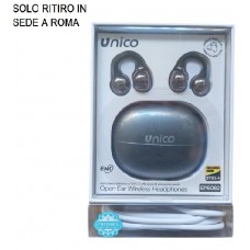 UNICO EARBUDS BLUETOOTH ver. 5.4 AD ORECCHIO APERTO Open-Ear Clip TWS EP6082 - Autonomia 6 ore