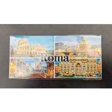 Calamita Magnete Frigorifero Fridge Magnets Print Stampe 2D Souvenir Roma 6369 12*5.5cm circa