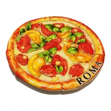 Souvenir From Italy Calamita Frigo Fridge Magnets 6390 PIZZA ROMANA