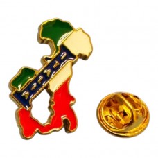 Spilla da banner da bavero in metallo smaltato cappello giacca SOUVENIR ROMA 6414 1,7*2,6cm circa