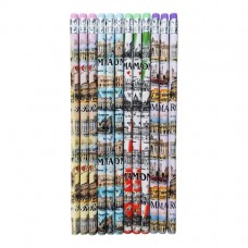 Set 12 Matite Matita Souvenir Ricordo Viaggio Italia Roma Pencils Rome Italy 6442