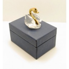 IDEA REGALO SPLENDIDO CIGNO BOMBONIERA BATTESIMO COMUNIONE SPOSI MATRIMONIO 