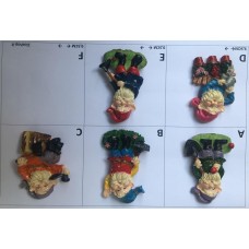 Calamita Magnete Frigo Fridge Magnets  GNOMO CON ATTREZZI