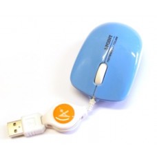 Mouse Usb 2.0 "S1 KOCIKO"  CON CAVO RETRATTILE TOP QUALITY