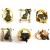 CALAMITA MAGNETE FRIGO RESINA PORTAFORTUNA ELEFANTE;FRIDGE MAGNETS ELEPHANT