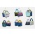BORSETTA CALAMITA MAGNETE IN RESINA "SHOPPING JEANS BAG"