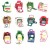12x Calamita Frigo Magnete Resina "ZAINO DA PICNIC" Fridge Magnet Souvenir